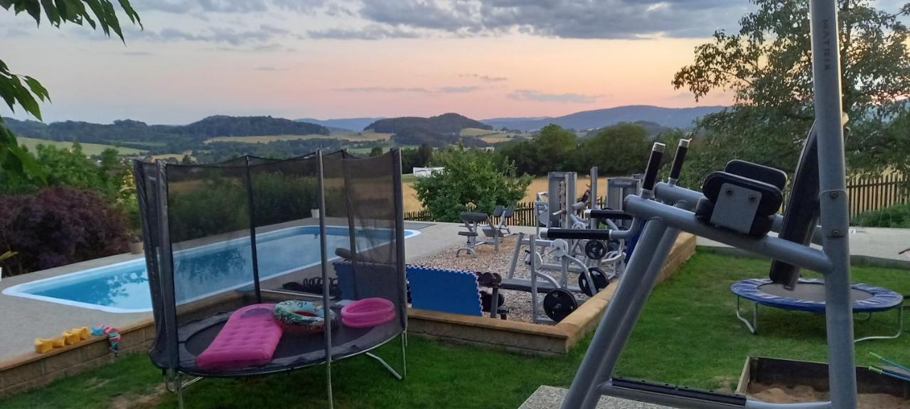 Vila Na Skalce Česká Kamenice Kültér fotó