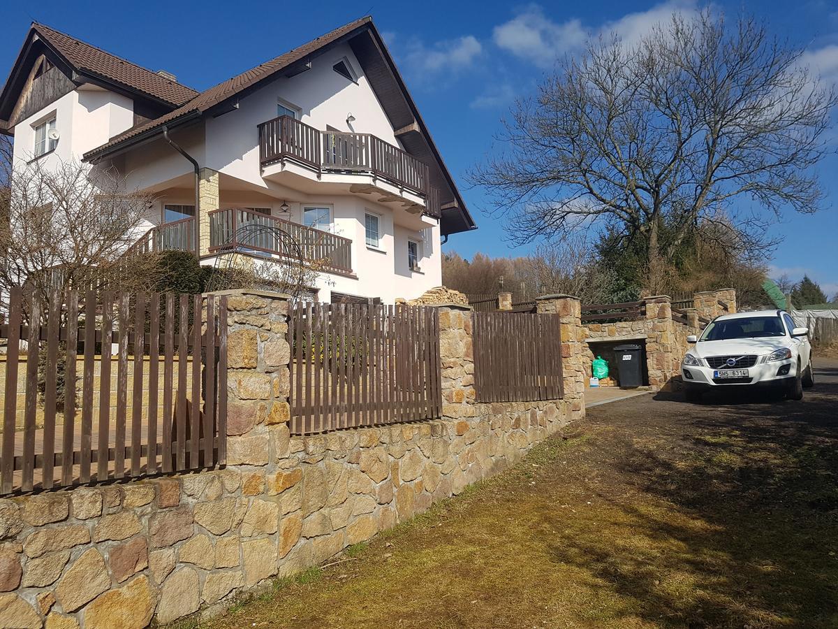 Vila Na Skalce Česká Kamenice Kültér fotó