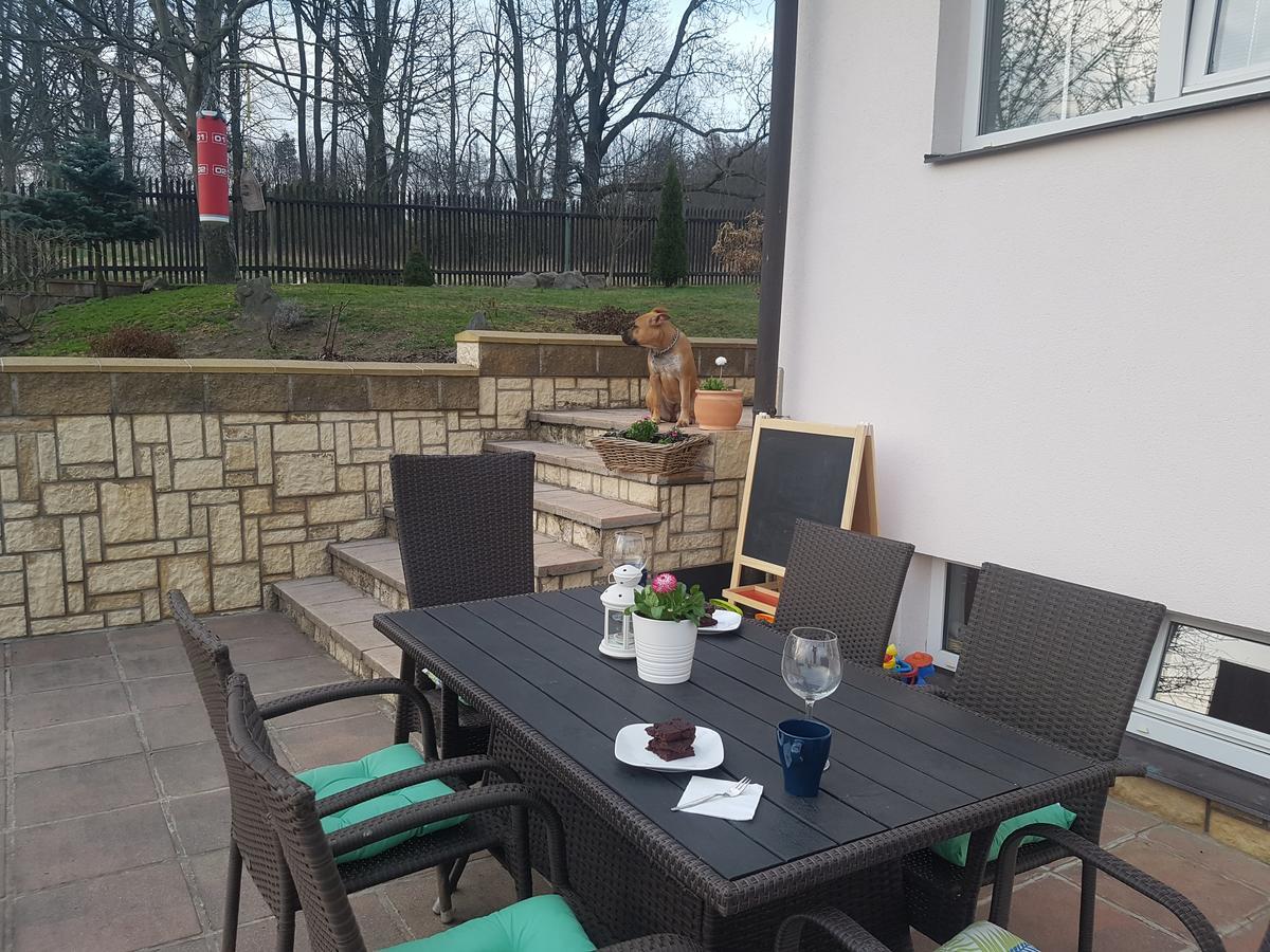 Vila Na Skalce Česká Kamenice Kültér fotó